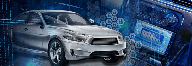 시만텍의 차량용 보안 IoT 솔루션에는 머신러닝 기술이 탑재돼 자동차 해킹 문제를 탐지 해결한다.