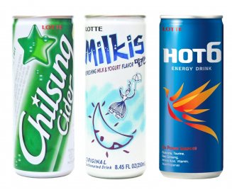 롯데칠성음료가 올해 본격적으로 자사 대표 제품인 핫식스와 칠성사이다, 밀키스를 앞세워 미국 음료시장 공략에 나선다. 사진=롯데칠성음료 제공