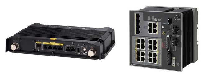 시스코 ISR809/829 산업용 통합 서비스 라우터와 시스코 산업용 이더넷 시리즈 스위치 IE4000 