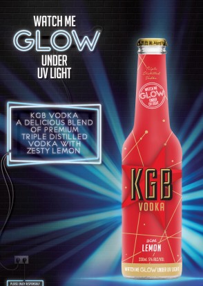 인디펜던트리쿼코리아의 저도수 RTD 보드카 브랜드 ‘KGB’에서 국내 출시 18주년을 기념해 한정판 ‘KGB 글로우 레몬(KGB Glow Lemon)’을 국내 처음으로 선보였다. 사진=인디펜던트리쿼코리아 제공