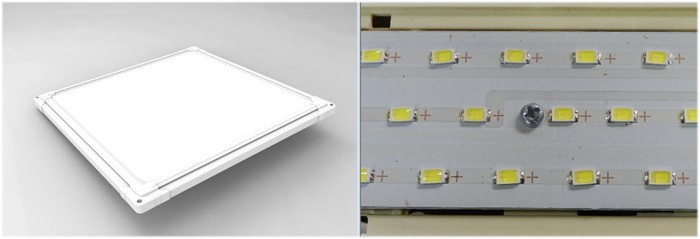 요즘 전등은 전구가 아닌 LED 소자로 제작 되어서 벽에 거는 액자처럼 두께가 얇다. - 전자신문 제공