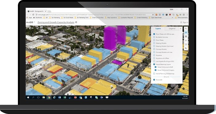 ArcGIS 앱을 활용한 3D 도시 계획
