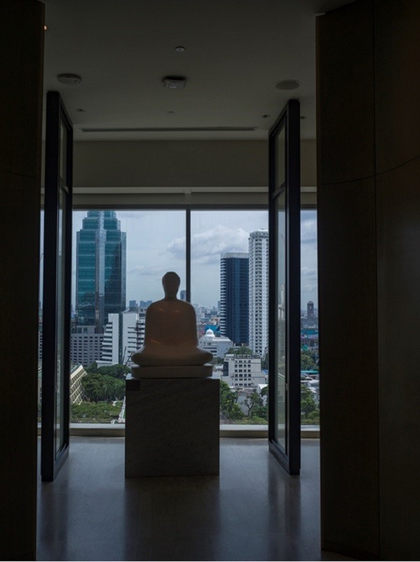 Window, Lobby, Park Hyatt Bangkok, August 2017
