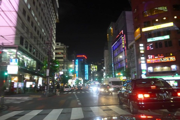 도쿄시내 야경