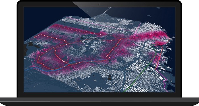 시각적으로 멋진 지도를 자동 시각화하는 스마트 맵핑(Smart Mapping) 기능