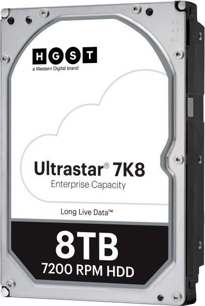 웨스턴디지털 미드레인지 HDD ‘울트라스타 7K8(Ultrastar 7K8)’