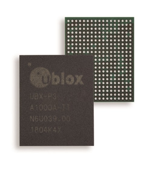 유블럭스 DSRC/802.11p 표준 기반 V2X 무선통신 칩 UBX-P3