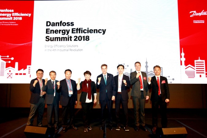 6일 서울 드래곤시티에서 개최한 ‘댄포스 에너지 효율 서밋 2018(Danfoss Energy Efficiency Summit 2018)’