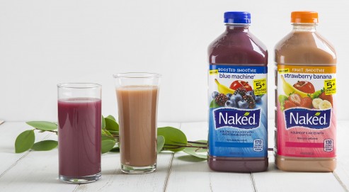 종합 식품유통기업 '한국야쿠르트'가 한국펩시콜라와 손잡고 ‘네이키드 주스(Naked Juice)’ 2종을 한정 판매한다고 1일 밝혔다. 사진=한국야쿠르트 제공