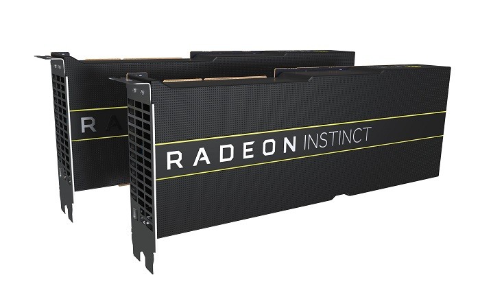  AMD 7nm GPU 라데온 인스팅트(Radeon Instinct) MI60 및 MI50 가속 카드