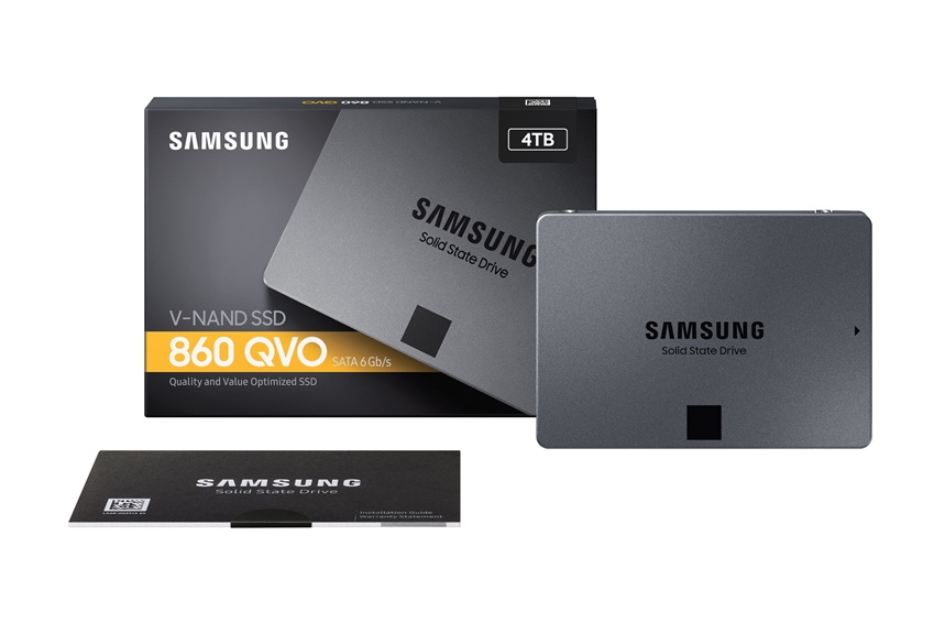 삼성전자, 고성능 4비트 SSD ‘860 QVO’