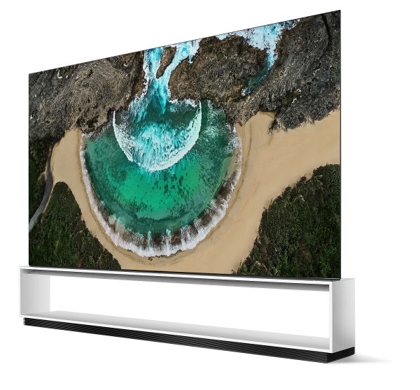 LG 시그니처 올레드 8K TV 제품 이미지.