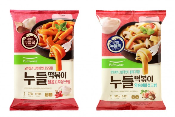달콤고추장·양송이버섯크림 누들떡볶이 출처=풀무원