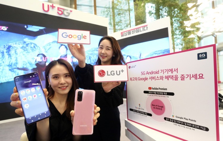 LG유플러스는 모바일과 홈 서비스 부문에서 구글과 전략적 제휴를 한층 강화하고 ‘Best of Google’ 프로모션을 5G 가입자에게 최대 1년간 제공한다고 18일 밝혔다. [사진=LG유플러스]