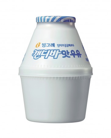 빙그레 '캔디바맛우유' 제품 출처=빙그레