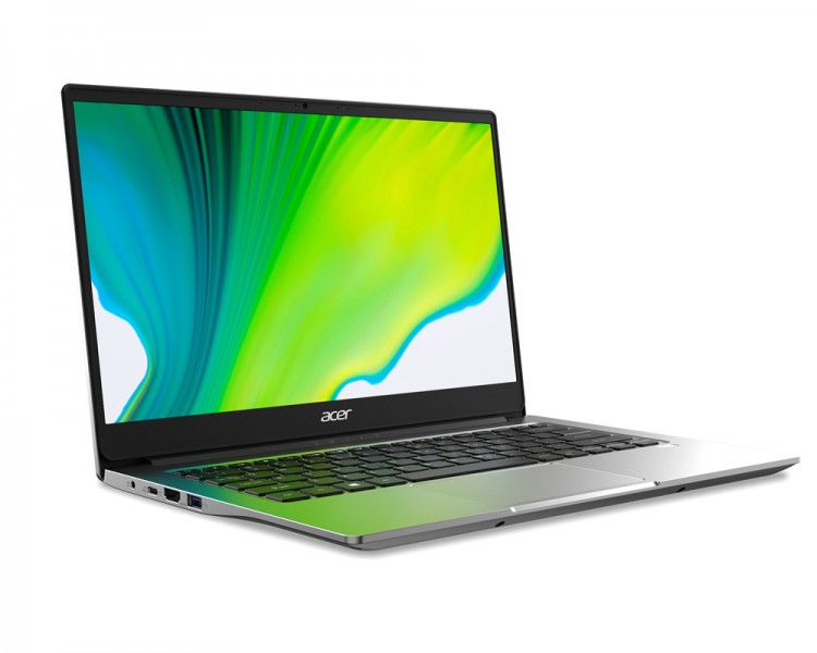 CES 2020에서 공개된 울트라슬림 노트북 ‘스위프트 3’은 뛰어난 성능과 휴대성 그리고 메탈 바디를 통한 세련미 등 3박자를 두루 갖추고 있다. [사진=에이서]