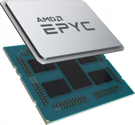 AMD 서버용 프로세서 'EPYC 2세대' [사진=AMD]