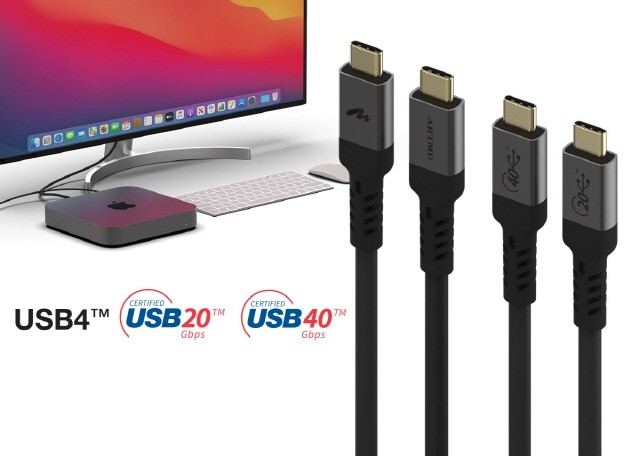 아트뮤코리아가 USB-IF 공식 인증 USB4케이블 2종류를 출시했다고 6일 밝혔다.