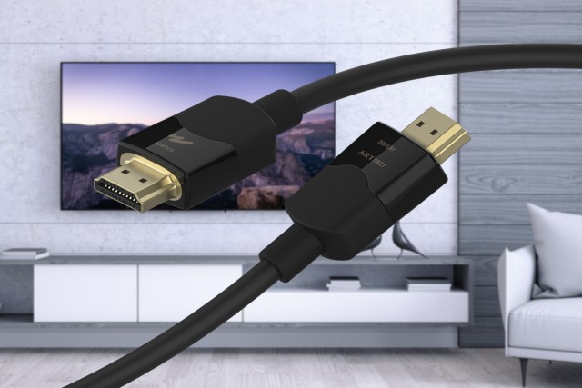 아트뮤코리아가 출시한 HDMI 2.1 인증 광케이블. 제공=아트뮤코리아