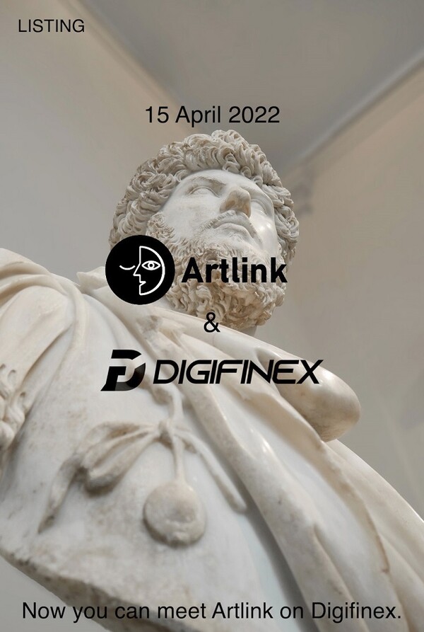 ARTL(Art&Link)코인이 글로벌 거래소인 디지파이넥스(Digifinex)에 15일 오후 12시(한국시간) 상장됐다.