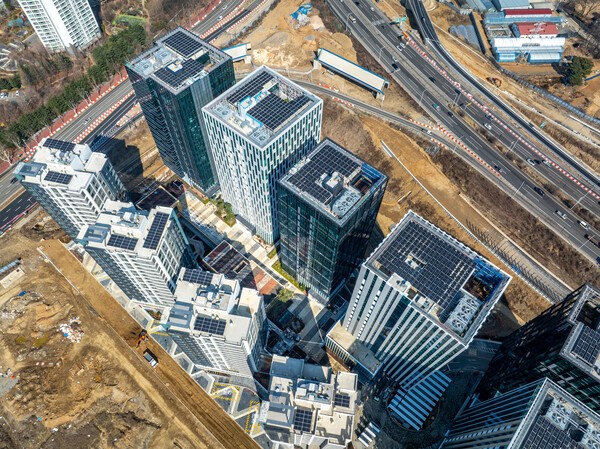 과천펜타원 전경.