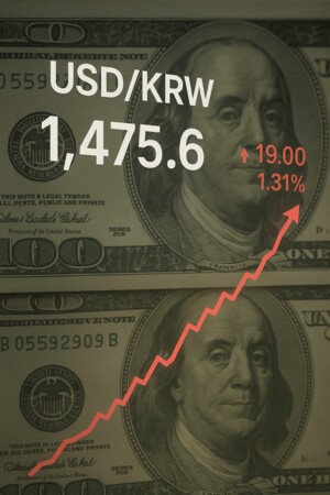 1500원도 앞둔 환율...원화실질가치 16년 만에 최저